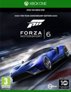 Forza Motorsport 6 Xbox One Game