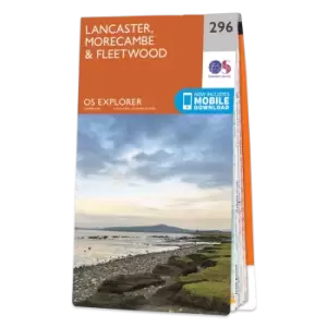 Map of Lancaster, Morecambe & Fleetwood