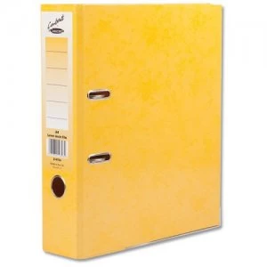 Concord Contrast Lever Arch File A4 Yellow PK10