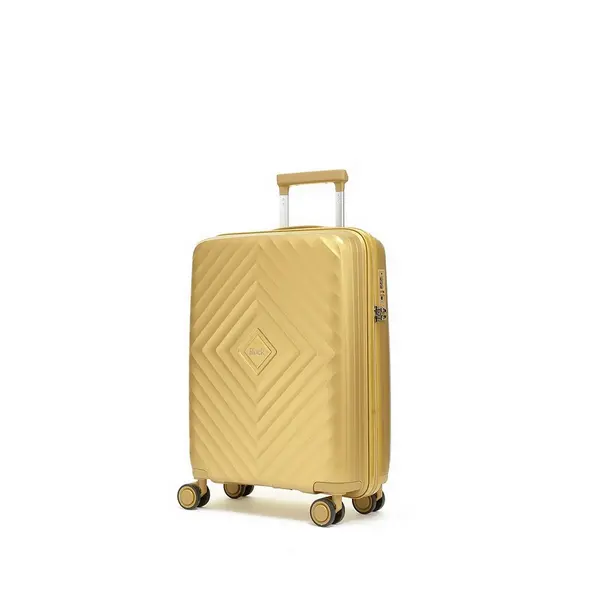 Rock Luggage Infinity Suitcase Gold