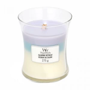 WoodWick Trilogy Calming Retreat Medium Jar Candle 275g