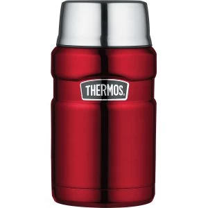 Thermos GTB Stainless King Food Flask 710ml - Red