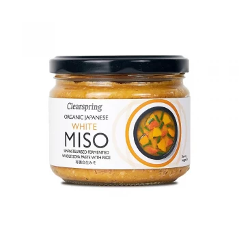 Clearspring Japanese White Miso Paste Unpasteurised 270g