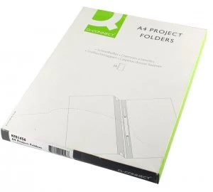 Q Connect Project Folders Green Pk25