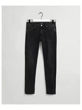 Gant Boys Slim Jeans - Black, Size Age: 15 Years
