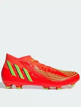 adidas Mens Predator 20.2 Firm Ground Football Boots - Red, Size 10, Men
