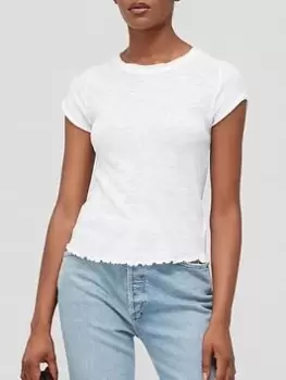 Free People Be My Baby Tee - White