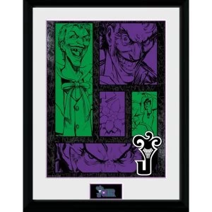 DC Comics - Joker Panels Collector Print