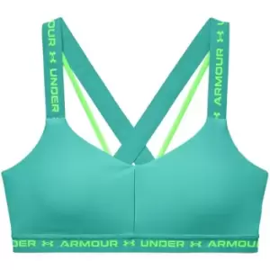 Under Armour Armour Crossback Low Impact Sports Bra - Green