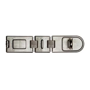 Master Lock Wrought Steel Double Hinged Hasp 200mm