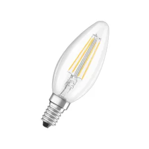 Osram 40W E14 SES LED Filament Candle Light Bulb - Warm White