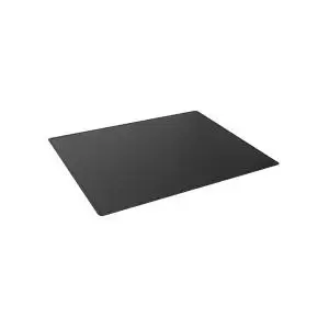Durable Desk Mat with Contoured Edges 530x400mm Polypropylene Black