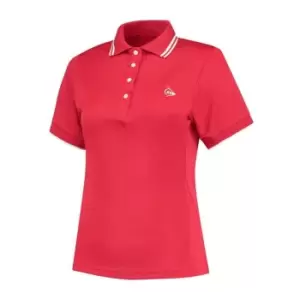Dunlop Club Polo Shirt Womens - Red