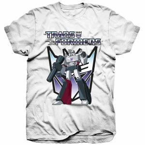 Hasbro - Transformers Megatron Unisex Small T-Shirt - White