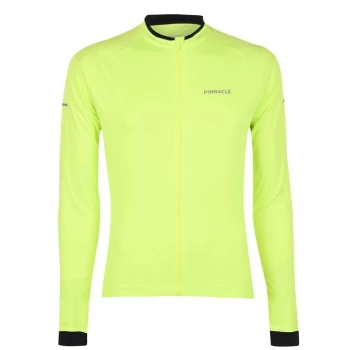 Pinnacle Long Sleeve Cycling Jersey Mens - Yellow