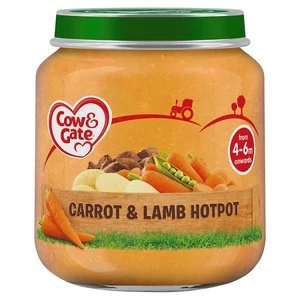 Cow and Gate Carrot and Lamb Hotpot Jar 4-6 Months 125g