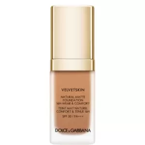 Dolce & Gabbana New Velvet Skin Foundation 30ml (Various Colours) - N400 Amber
