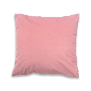 Linens and Lace and Lace Cotton Velvet Cushion - Blush