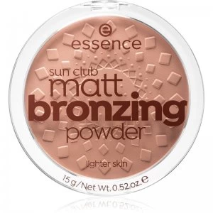essence Sun Club Matt Bronzing Powder Sun Kissed Brown 10