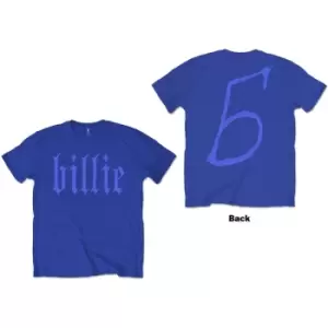 Billie Eilish - Billie 5 Unisex XX-Large T-Shirt - Blue