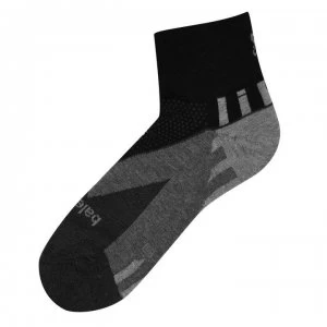 Balega Enduro V Quarter Length Socks Ladies - Black/Charcoal