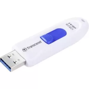 Transcend JetFlash 790 USB stick 128GB White, Blue TS128GJF790W USB 3.2 Gen 2 (USB 3.1)
