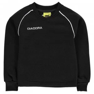 Diadora Madrid Sweater Junior Boys - Black