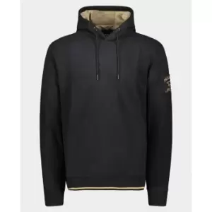Paul and Shark Patch Oth Hoodie - Black
