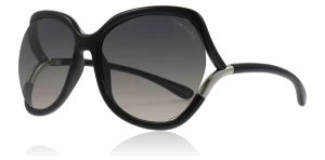 Tom Ford Anouk Sunglasses Shiny Black 01B 60mm