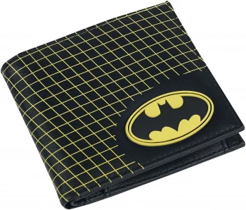 Batman Wallet Black yellow