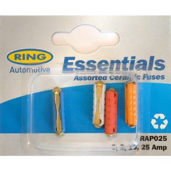Ring Blade Fuses Continental Fuses 5, 8, 16, 25 amp