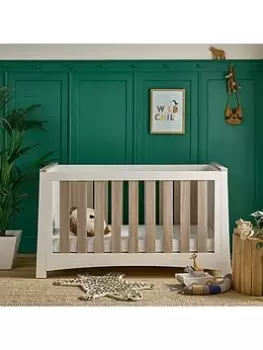 Cuddleco Ada Cot Bed - White And Ash