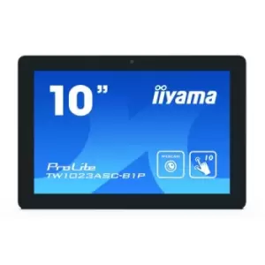 iiyama ProLite TW1023ASC-B1P Touch Screen monitor 25.6cm (10.1") 1280 x 800 pixels Black Multi-touch Multi-user