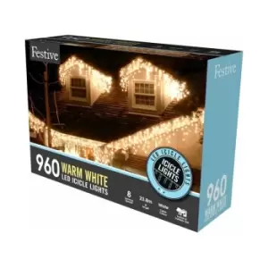 Outdoor Christmas Lights - Warm White - 360 LED Lights