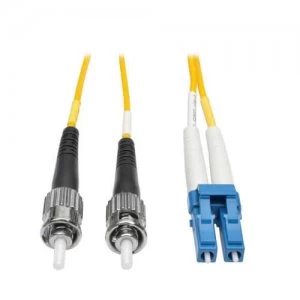 Tripp Lite Duplex Singlemode 8.3 125 Fiber Patch Cable Lc St 3m