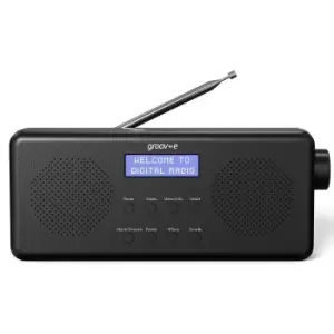 Groov-e Vienna Rechargeable DAB & FM Radio With Bluetooth