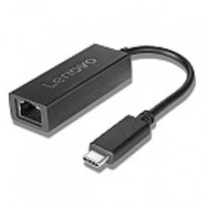 Lenovo GX90M41965 USB-C RJ-45 Black cable interface/gender adapter