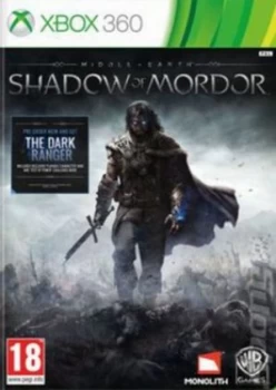 Middle Earth Shadow of Mordor Xbox 360 Game