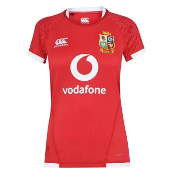 Canterbury British and Irish Lions Pro Shirt 2021 Ladies - TANGO RED