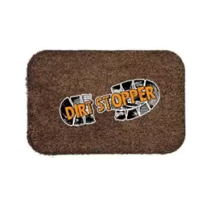 Fwstyle - Dirt Stopper Doormat Large 75x100cm - Jasper Brown - Jasper Brown