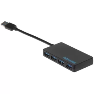 Nikkai USB-A to 4 Port USB-A 3.1 Super Speed Portable Hub