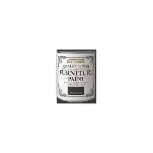 Rust-Oleum Chalk Chalky Furniture Paint Natural Charcoal 125ml - Natural Charcoal