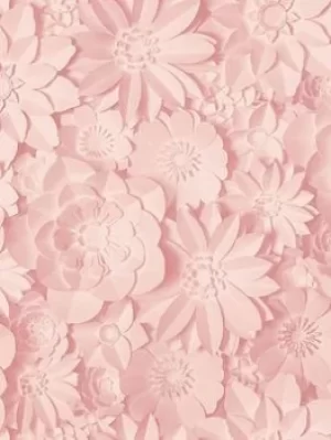 Fine Decor Fine Decor 3D Effect Floral Pink Wallpaper