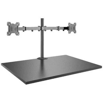 LINDY 2x Monitor desk mount 43,2cm (17) - 71,1cm (28) Swivelling/tiltable