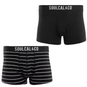SoulCal 2 Pack Modal Trunks - Black