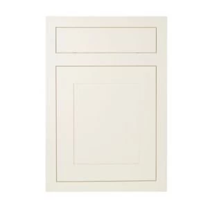 Cooke Lewis Carisbrooke Ivory Fixed frame cabinet door W600mm