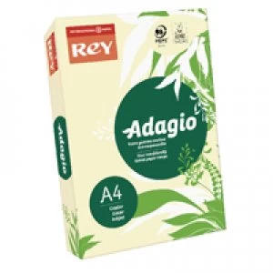 Adagio Pastel Ivory A4 Coloured 160gsm Card Pack of 250 201.1204