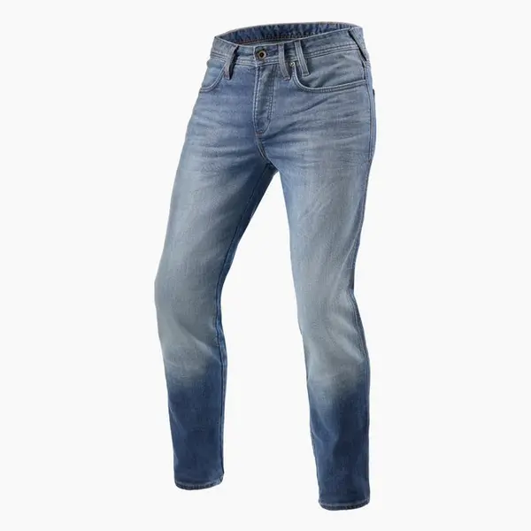 REV'IT! Jeans Piston 2 SK Mid Blue Used Size L34/W30