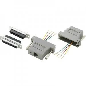 D SUB adapter D SUB socket 25 pin RJ11 socketConrad Components1 pcs