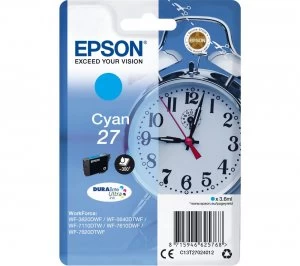 Epson 27 Alarm Clock Cyan Ink Cartridges